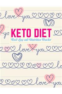 Keto Diet Food Log and Nutrition Tracker