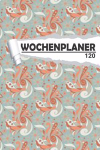 Wochenplaner Retro Floral