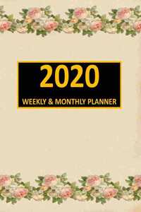 2020 Planner Weekly And Monthly