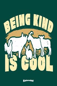 Mein Veganer Being Kind Is Cool Kalender