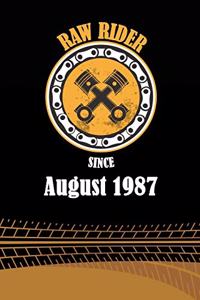 Raw Rider Since August 1987