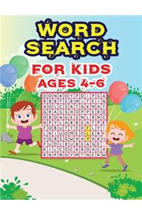 Word Search For Kids Ages 4-6