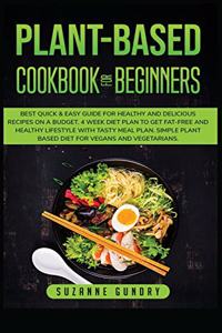 Plant Based Cookbook for Beginners