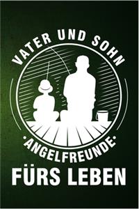 Vater und Sohn Angelfreunde fürs Leben