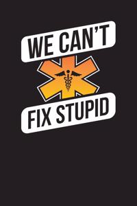 We Can't Fix Stupid