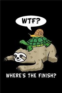 WTF? Where's Is The Finish