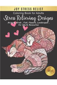 Joy Stress Relief Coloring Book