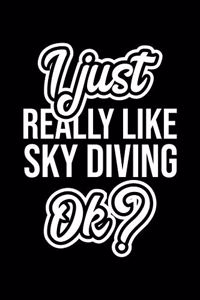 I Just Really Like Sky Diving Ok?