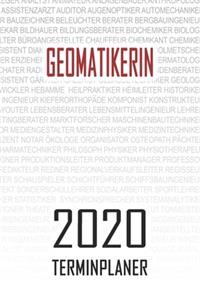 Geomatikerin - 2020 Terminplaner