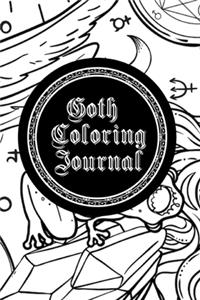 Goth Coloring Journal