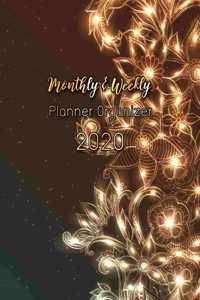 Monthly & Weekly Planner Organizer