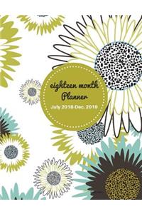 Eighteen Month Planner Daisy Bloom