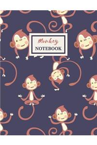 Monkey Composition Notebook - Back To School Journal For Boys