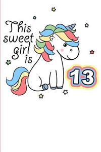 This Sweet Girl is 13