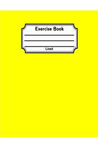 Exercise Book Lined