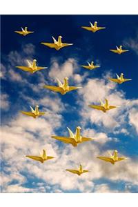 Origami Flying Cranes 8.5