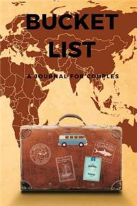 Bucket List A Journal for Couples