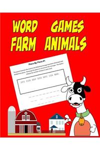 Word Games Farm Animals