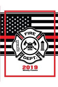 Fire Dept. 2019 Weekly Planner