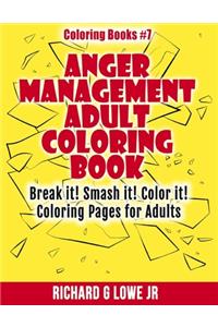 Anger Management Adult Coloring Book