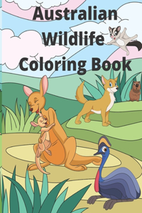 Australian Wildlife Coloring Book