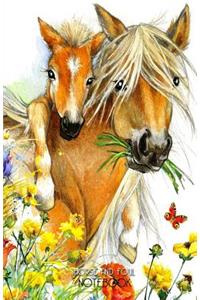 Horse and Foal Notebook