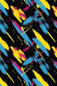 Bullet Journal Crazy Paint Splatters 1