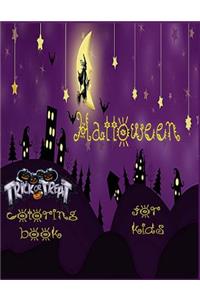 Halloween Coloring book for Kids