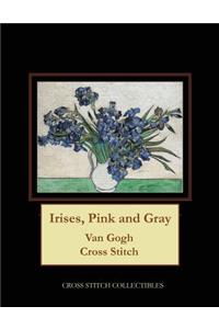 Irises Pink and Gray