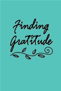 Finding Gratitude
