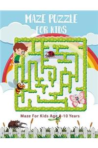 Maze Puzzle For Kids Age 8-10 Years