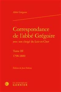 Correspondance de l'Abbe Gregoire