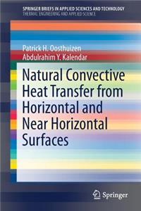 Natural Convective Heat Transfer from Horizontal and Near Horizontal Surfaces