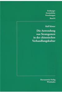 Die Anwendung Von Strategemen in Der Chinesischen Verhandlungskultur