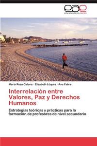 Interrelacion Entre Valores, Paz y Derechos Humanos