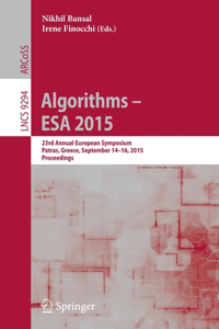 Algorithms - ESA 2015
