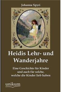 Heidis Lehr- und Wanderjahre