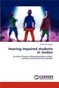 Hearing impaired students in Jordan