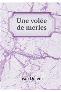 Une volée de merles