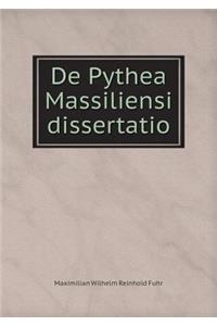 de Pythea Massiliensi Dissertatio