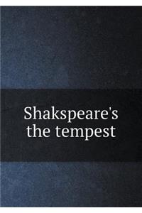 Shakspeare's the Tempest