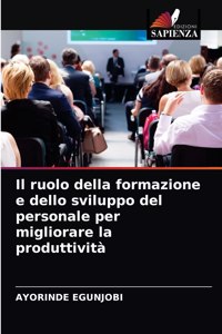 ruolo della formazione e dello sviluppo del personale per migliorare la produttività