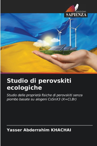 Studio di perovskiti ecologiche