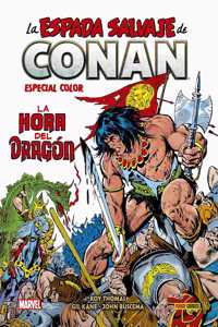 Biblioteca conan la espada salvaje de conan color. la hora del dragon