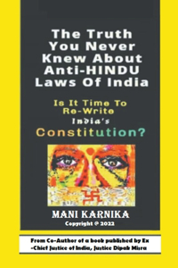 The Truth You Never Knew About Anti-HINDU Laws Of India