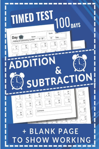 Timed Test Addition And Subtraction