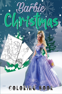 Barbie Christmas Coloring Book