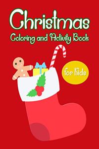 Christmas Coloring And Activity Book For Kids