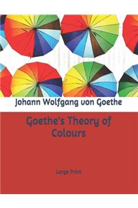 Goethe's Theory of Colours
