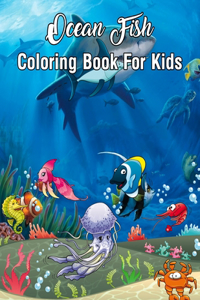 Ocean Fish Coloring Book For Kids